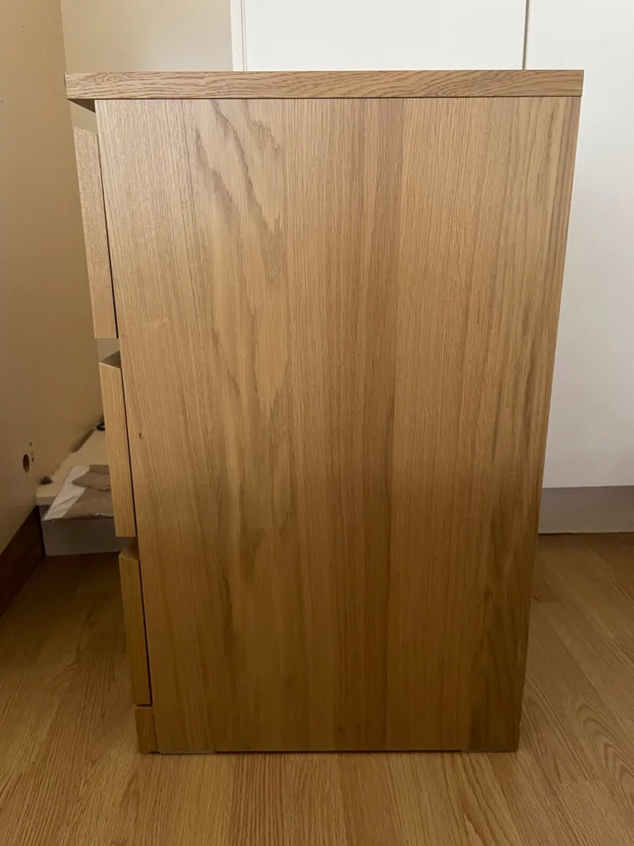 2x IKEA MALM - Chest of 3 drawers - Image 2