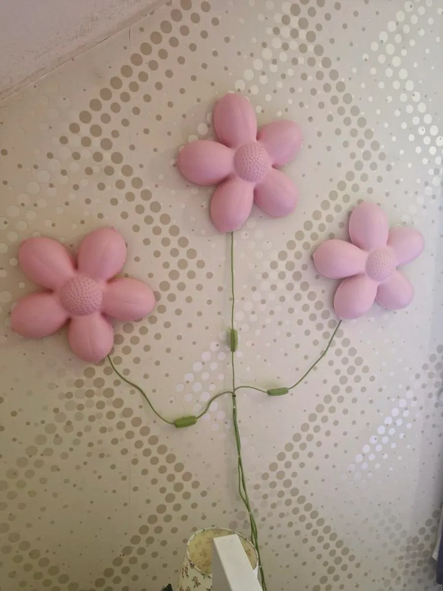 Ikea Flower wall lights x3 - Image 3