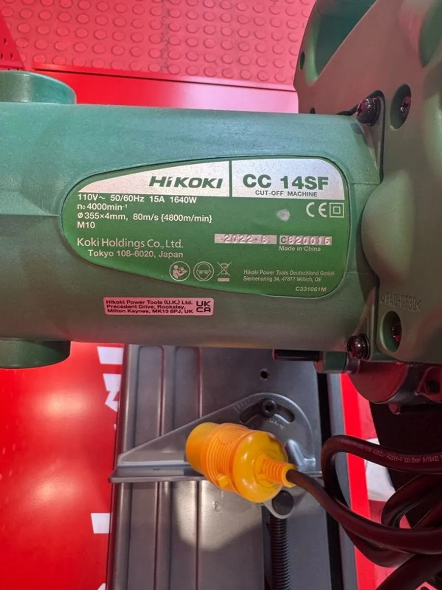 Hikoki CC14SF Cut Off Saw 355mm 110v - Image 4