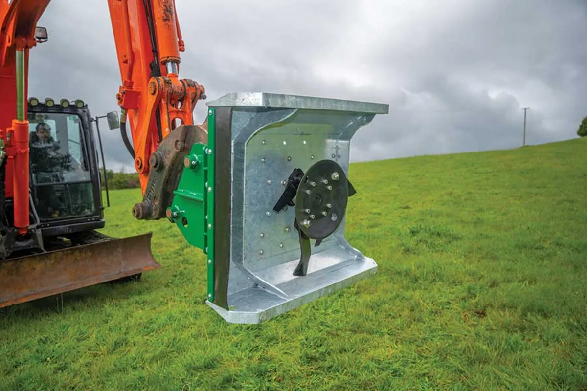 Major Flail Head For Mini Digger - Image 1