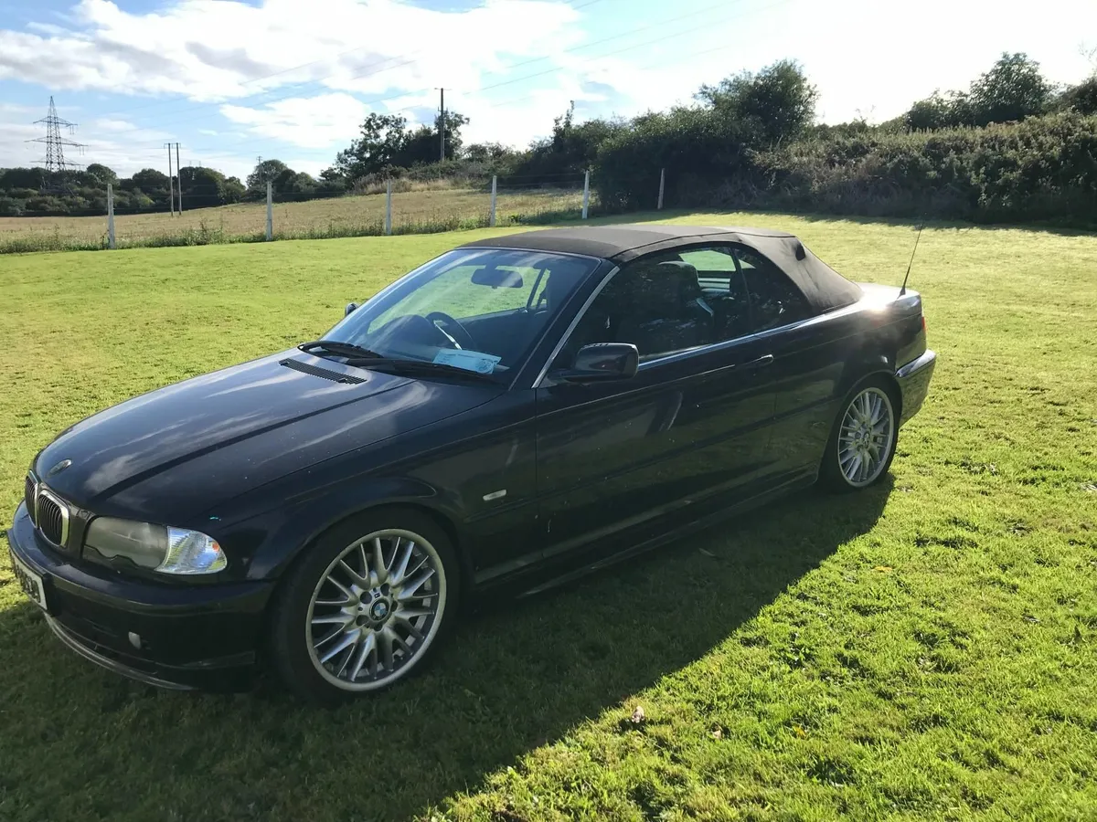 BMW 320 SOFT TOP . excellent all round .