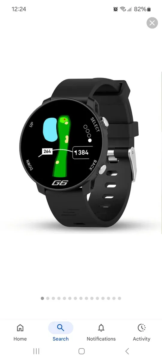 Shot Scope G6 GPS Golf Watch
