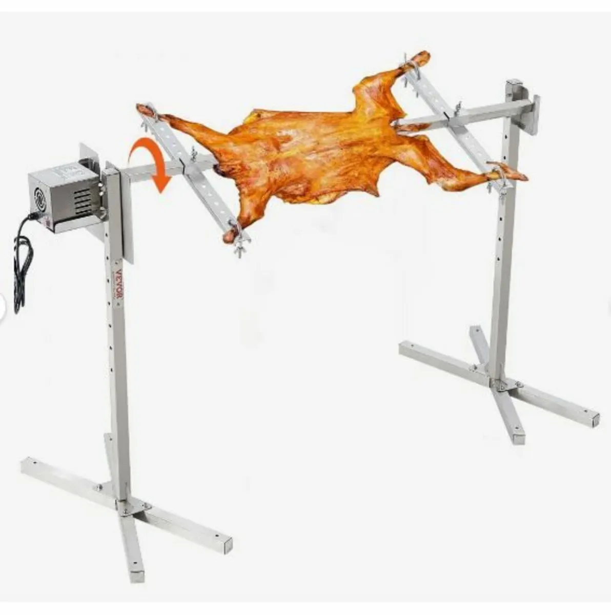 116.8 cm Electric BBQ Rotisserie Grill Kit - Image 1