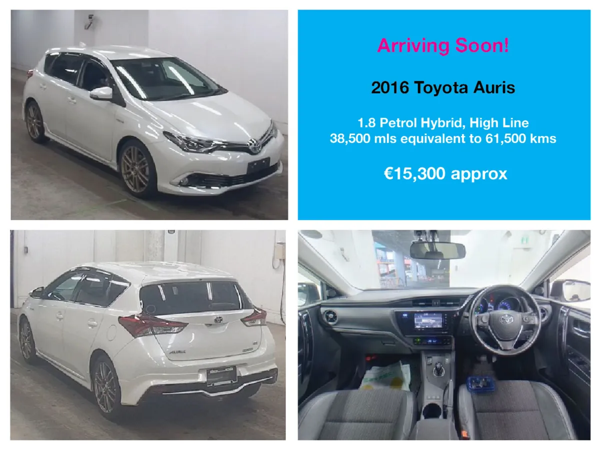 2016 Toyota Auris 1.8 Hybrid • Half Leather - Image 2