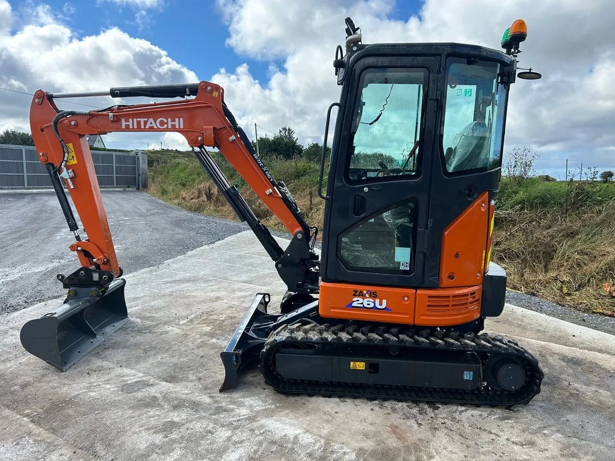 ⭐️2024 Hitachi ZX26U 200hrs ⭐️ - Image 2