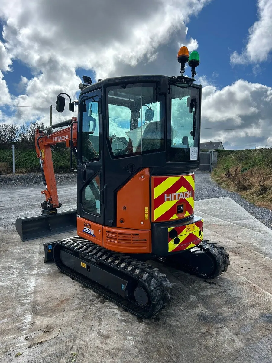 ⭐️2024 Hitachi ZX26U 200hrs ⭐️ - Image 1