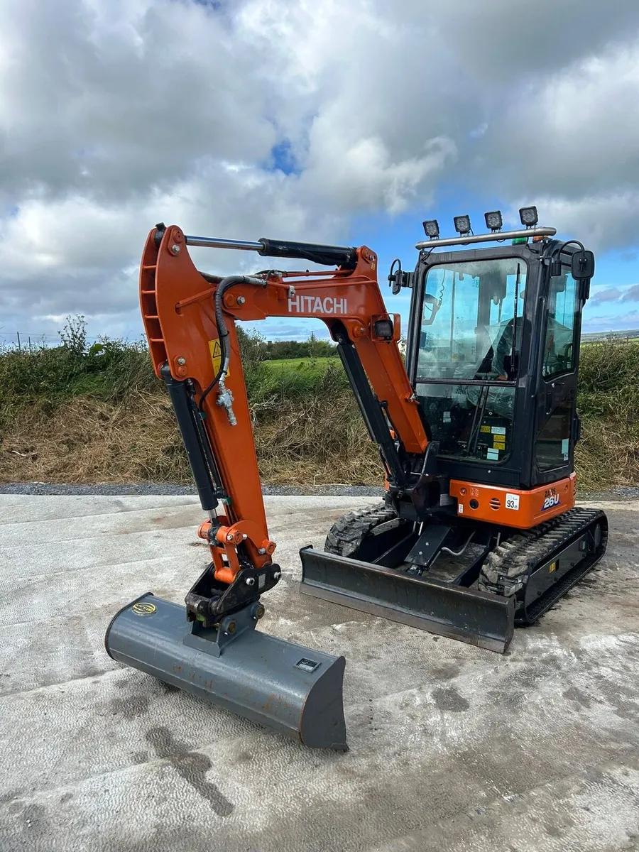 ⭐️2024 Hitachi ZX26U 200hrs ⭐️ - Image 4