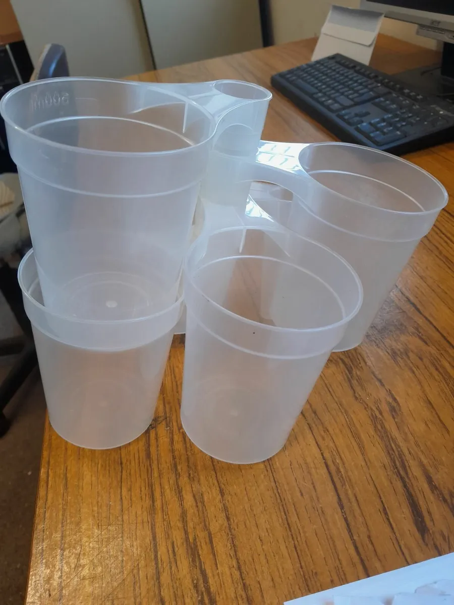 500ml Reusable plastic cups - Image 2