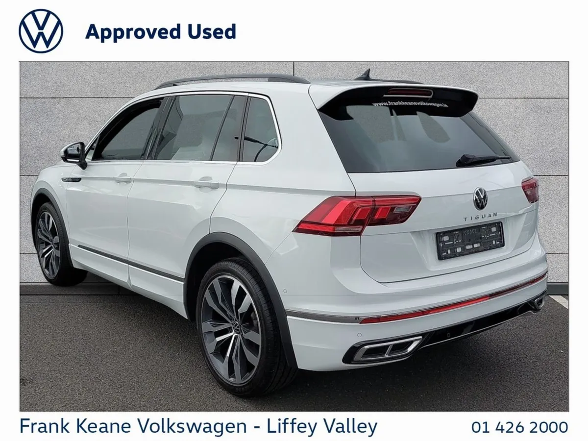 Volkswagen Tiguan R-line 2.0 TDI 150HP  pure Whit - Image 3