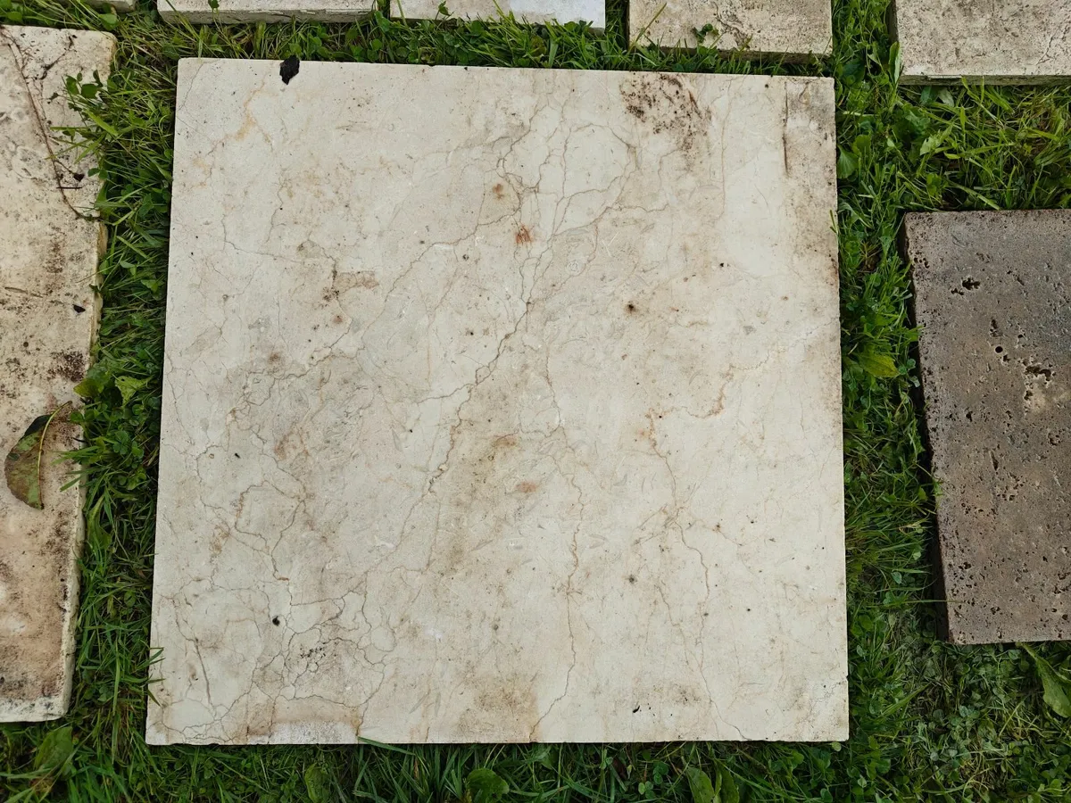 Italian Travertine Tiles – Natural Stone, 3.5 m² - Image 1
