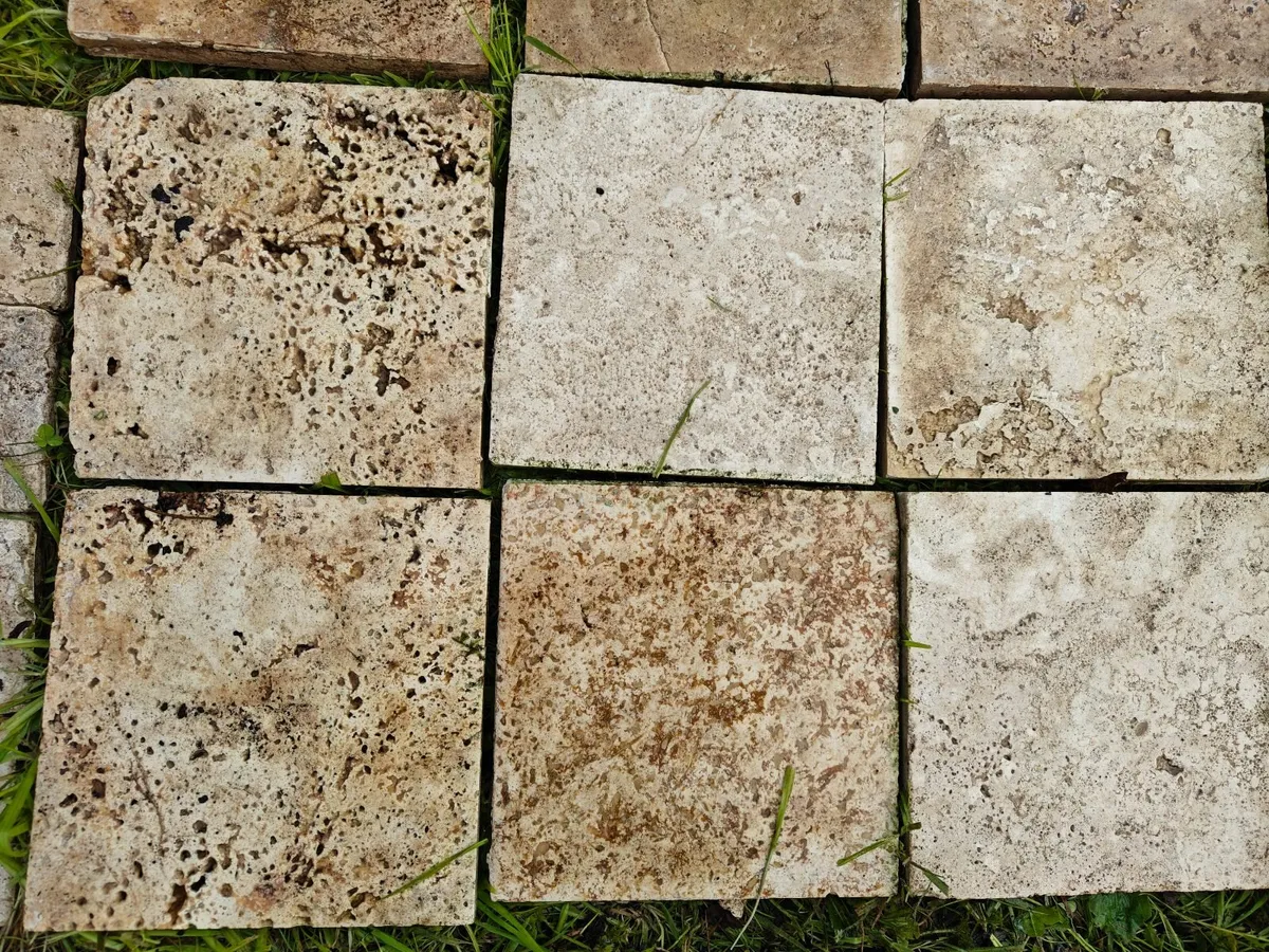 Italian Travertine Tiles – Natural Stone, 3.5 m² - Image 2