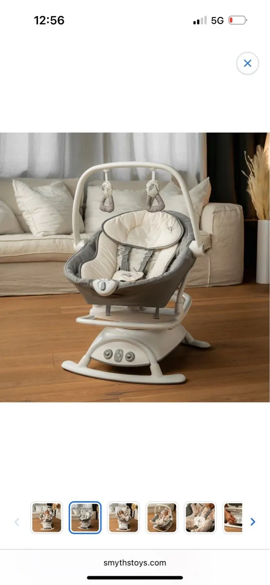 Joie Emeri 2-in-1 Baby Swing and Rocker - Image 1