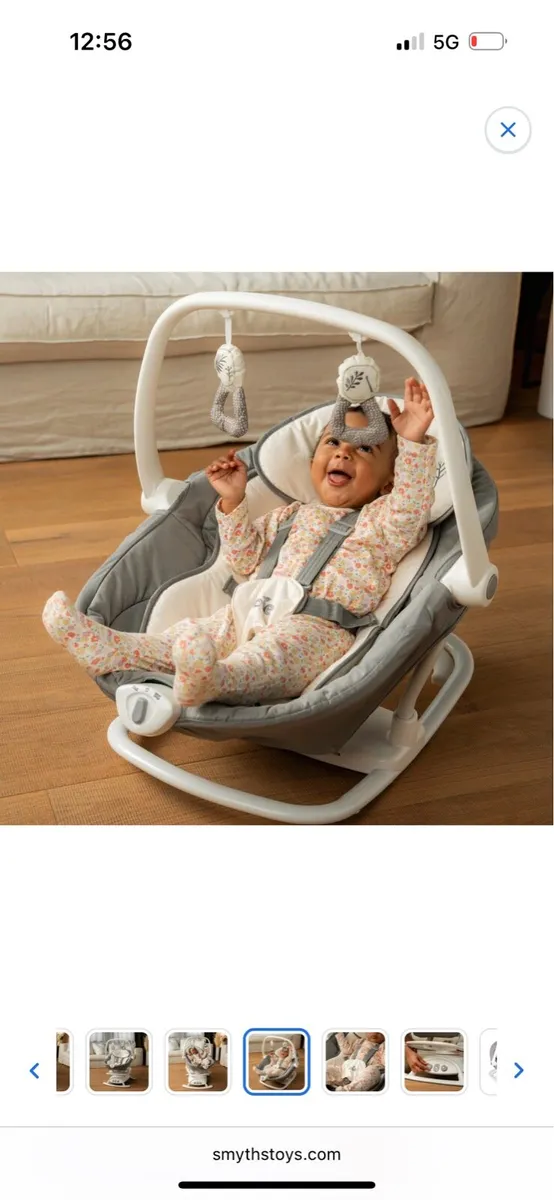 Joie Emeri 2-in-1 Baby Swing and Rocker - Image 2