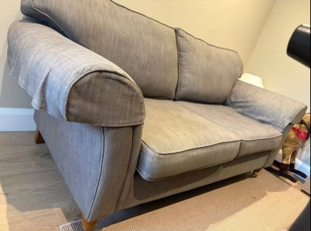 Laura Ashley Mortimer Sofa. Grey. As new. - Image 1