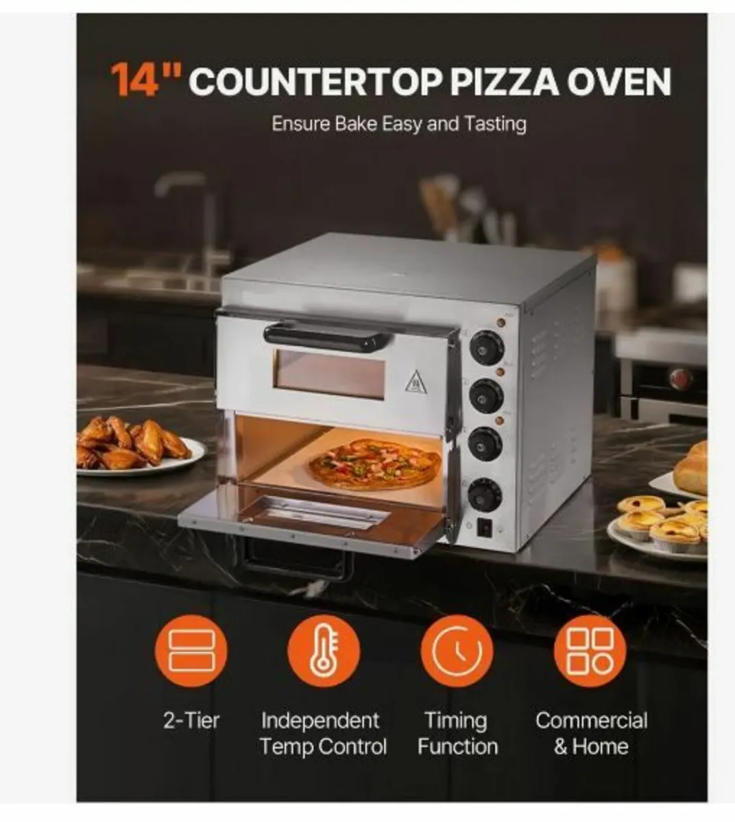Commercial Countertop Pizza Oven - Image 3