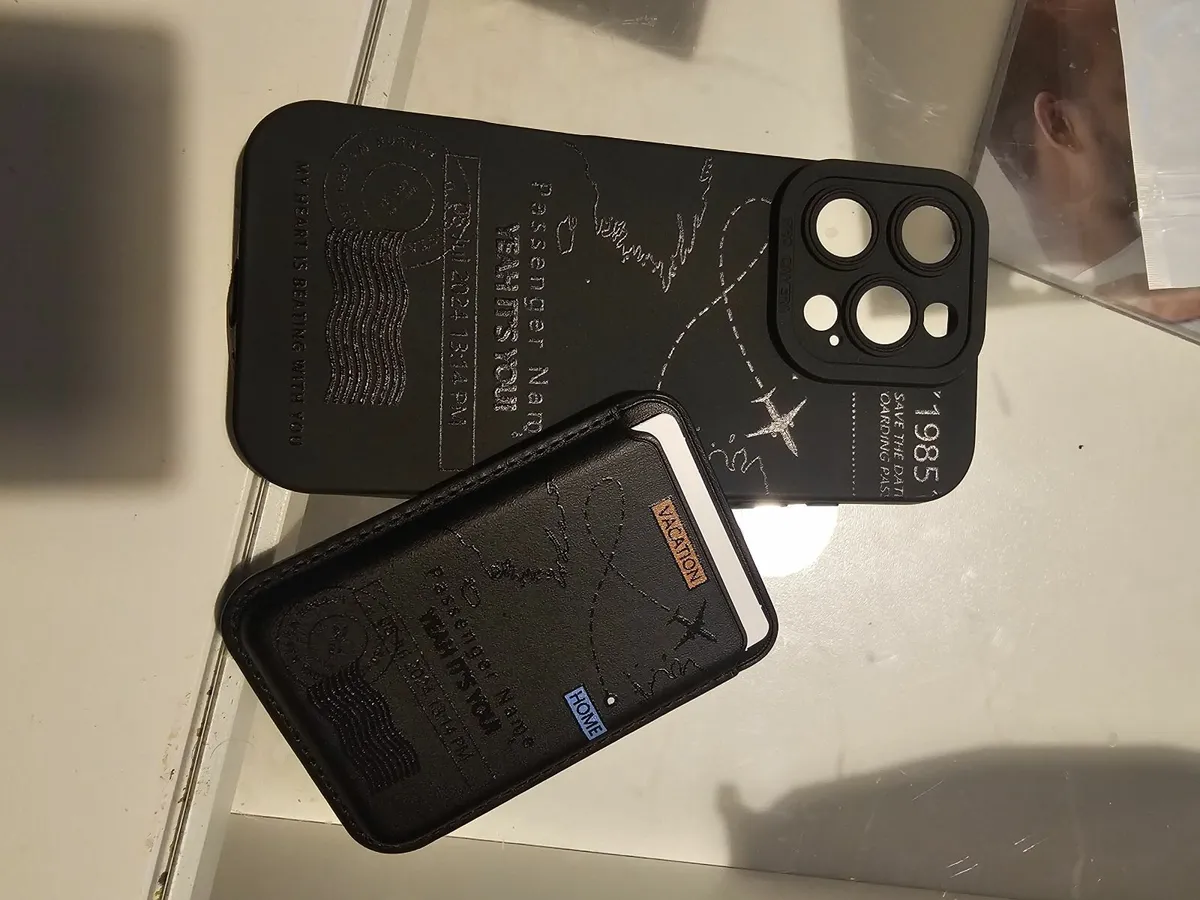 I phone 16 pro case and wallet - Image 1