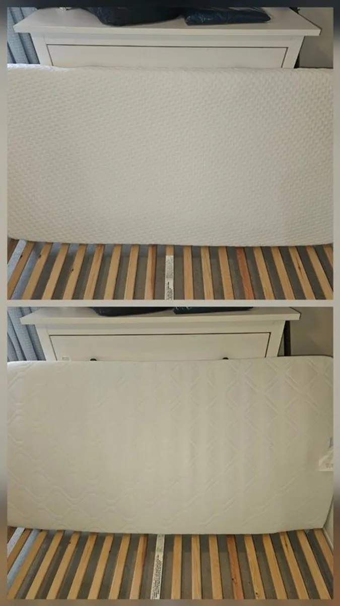 Mamas & Papas Cot/bed M&P Pocket Sprung Matress. - Image 3