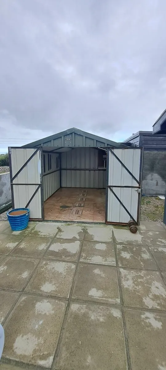 Steel shed - Image 1