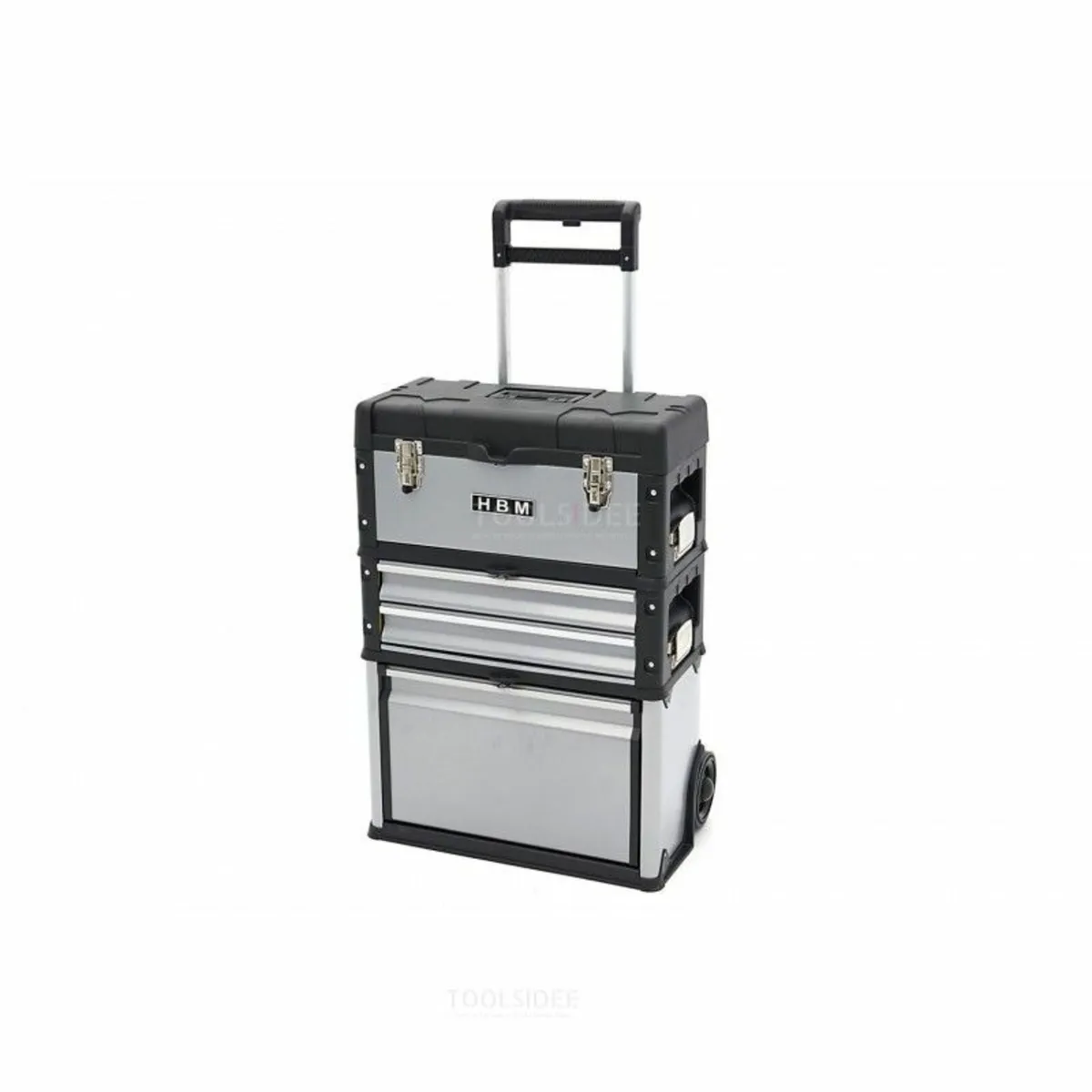 Heavy Duty Tool Box Trolley 3 Piece Modular Storag - Image 1
