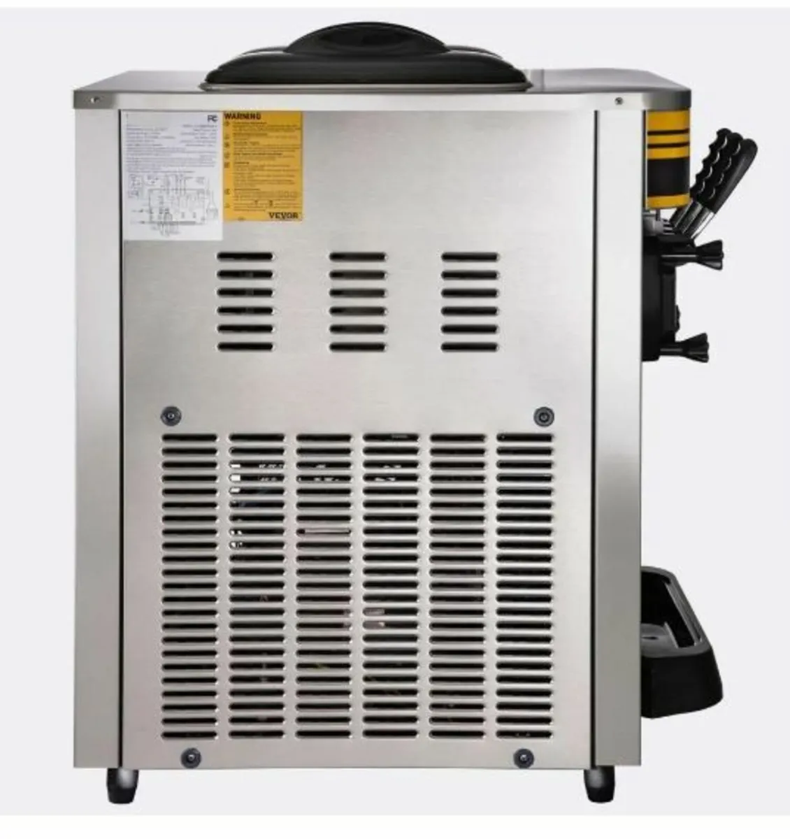 Commercial Ice Cream Maker, 22-30L/H Yield, 2350W - Image 3