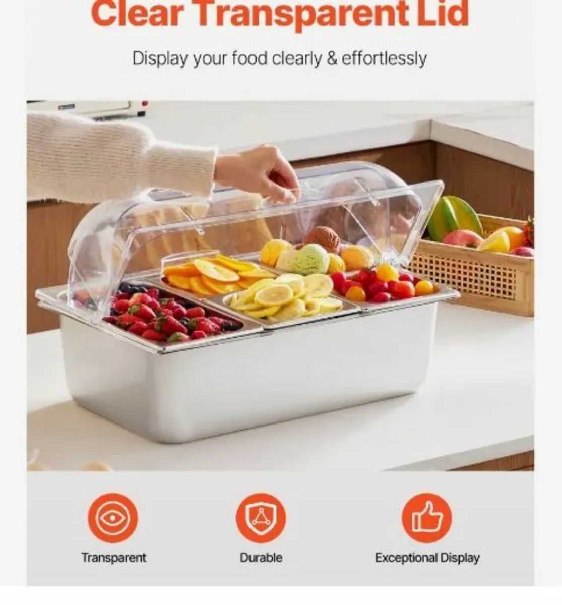 Countertop Food Serving Display - Image 4