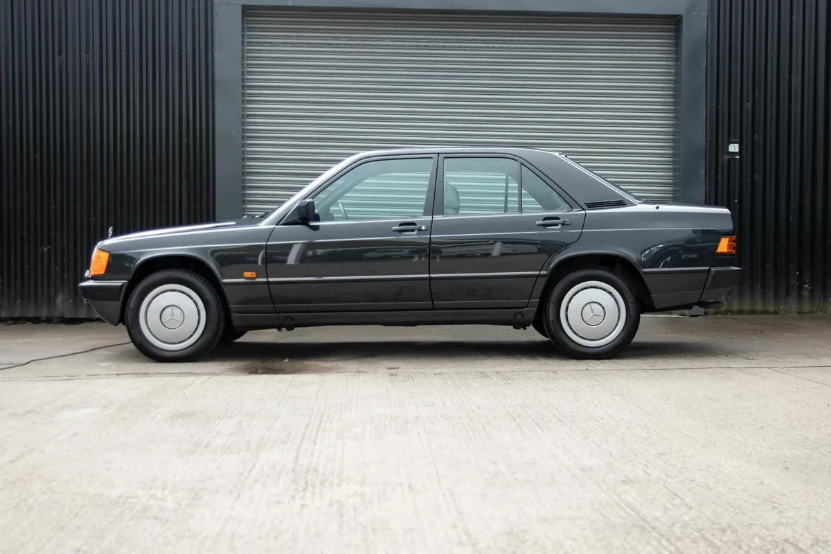 1986 Mercedes Benz 190E 9K Miles, 1 Owner from new - Image 2
