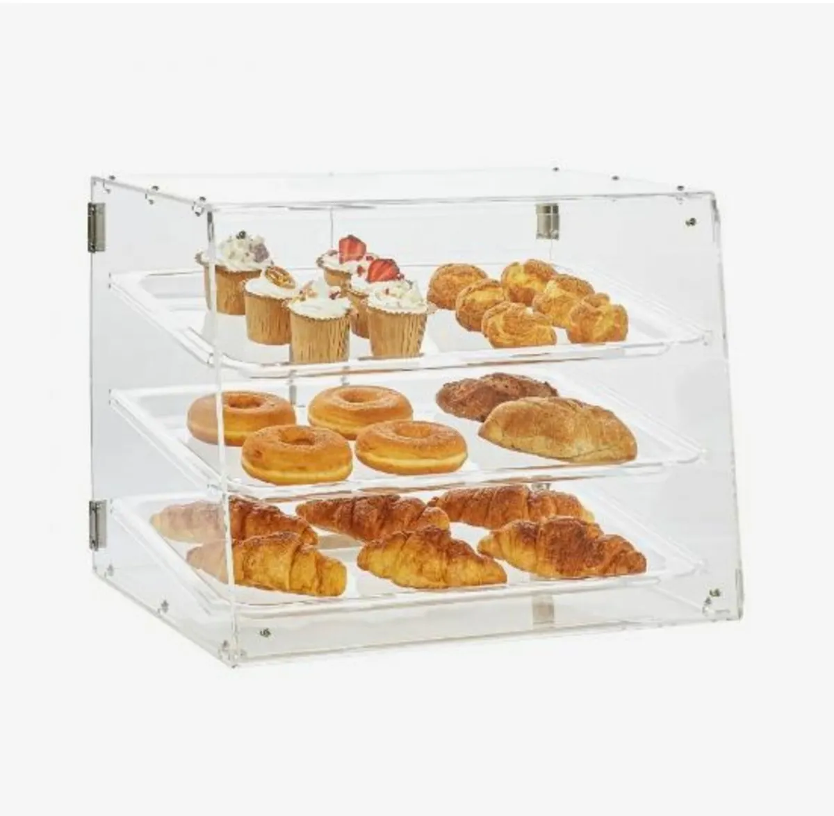 Pastry Display Case, 3-Tier Commercial - Image 1