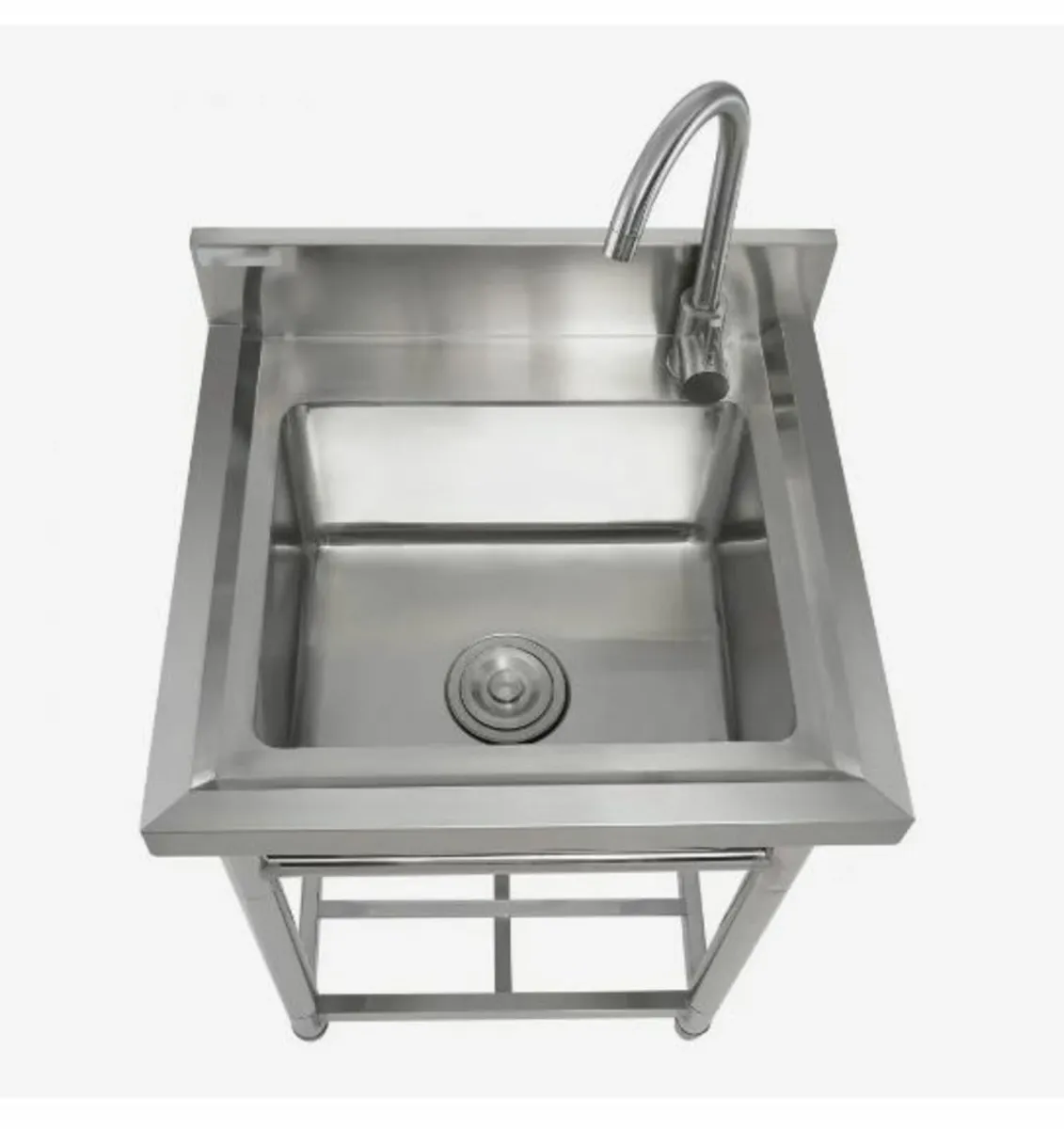 Stainless Steel Utility Sink - Image 3