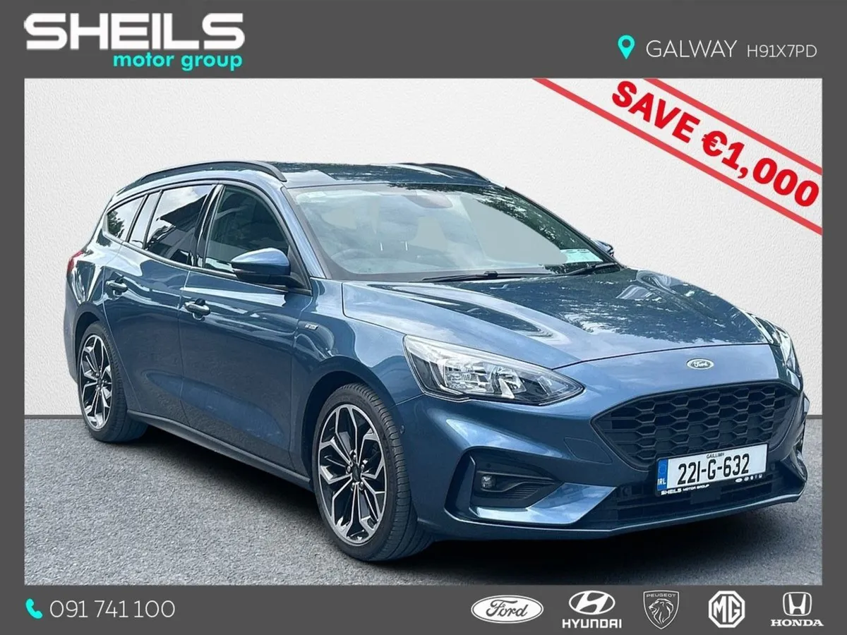 Ford Focus 1.0l Ecoboost 125PS St-line Auto - Image 1