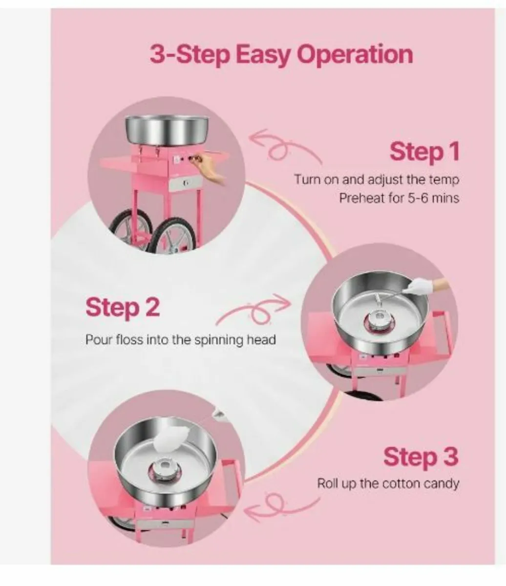 Commercial Cotton Candy Machine - Image 2