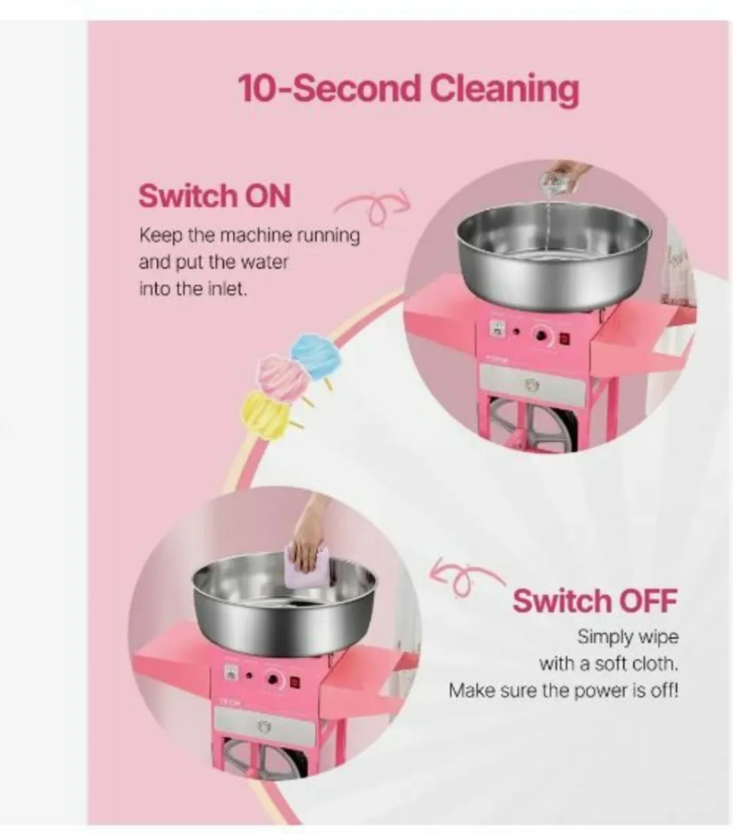Commercial Cotton Candy Machine - Image 3
