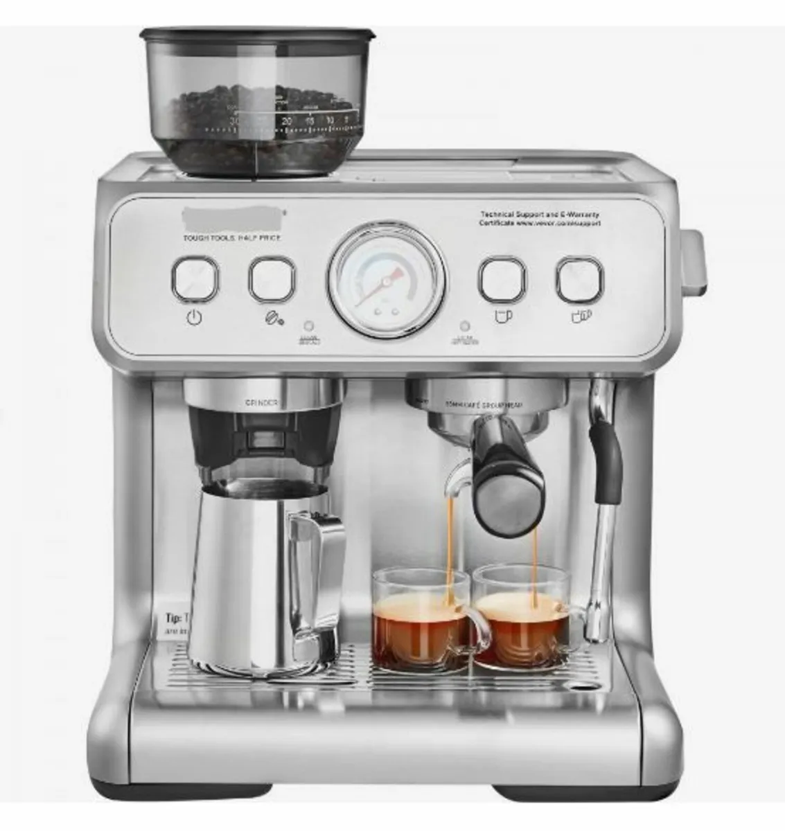 Espresso Machine with Grinder 15 Bar - Image 1