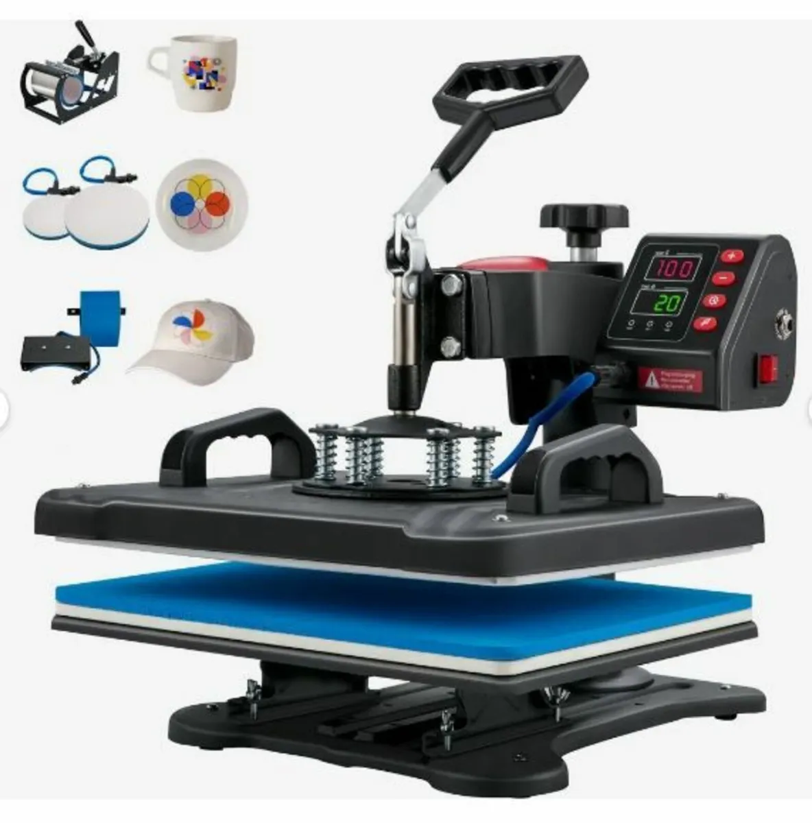 Heat Press, 5 in 1 Heat Press Machine Machine - Image 4