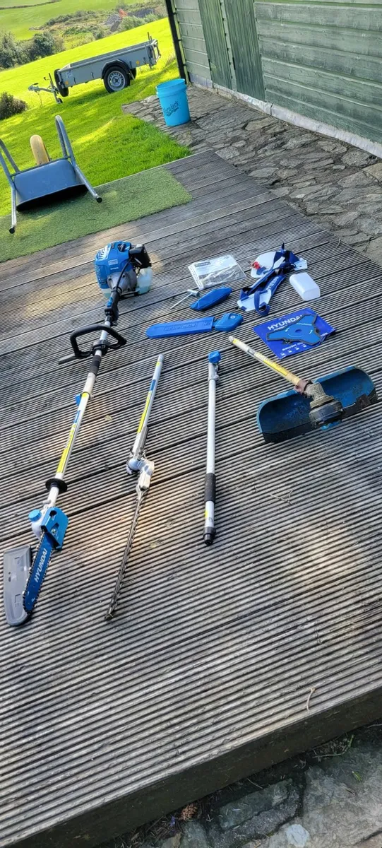 2nd hand HYUNDAI PETROL MULTI-TOOL 52CC - Image 1