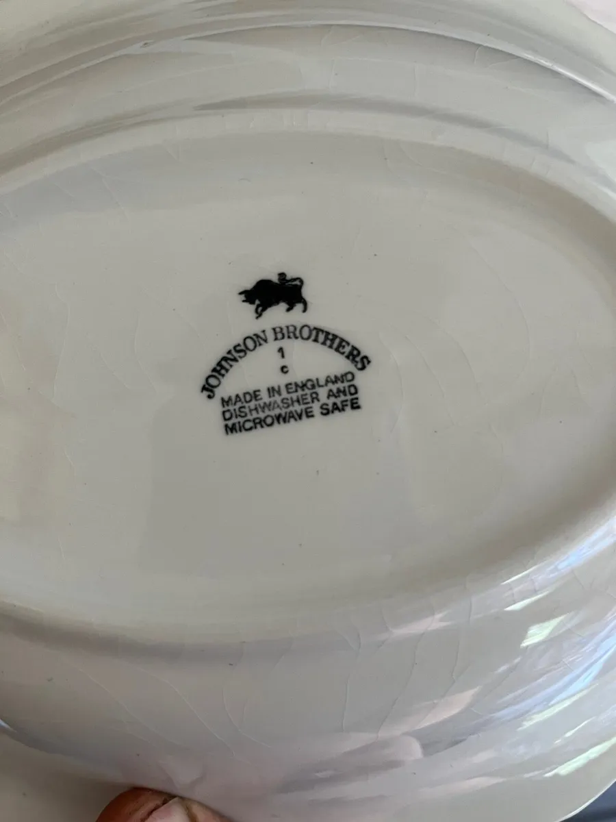Antique China cups and plates - Image 3