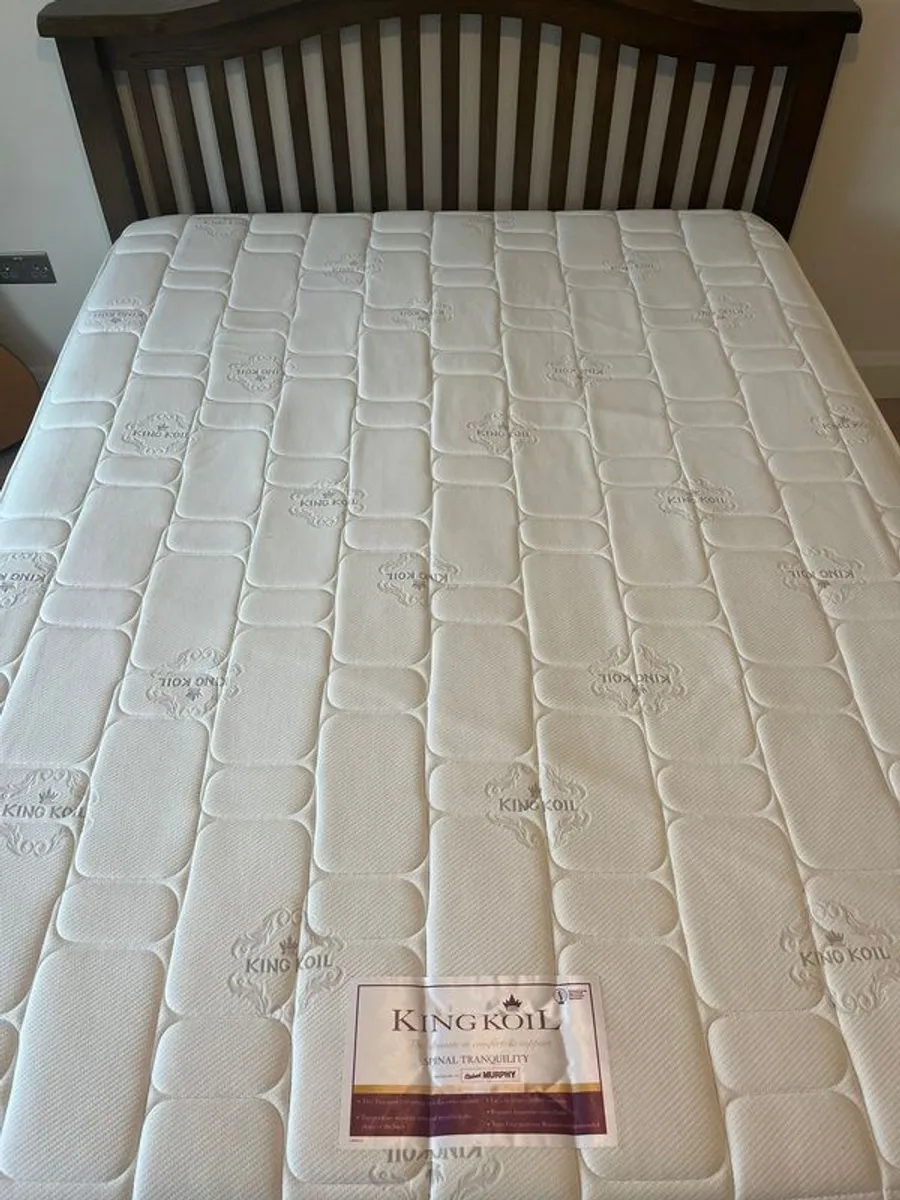 Bed frame & mattress - Image 2