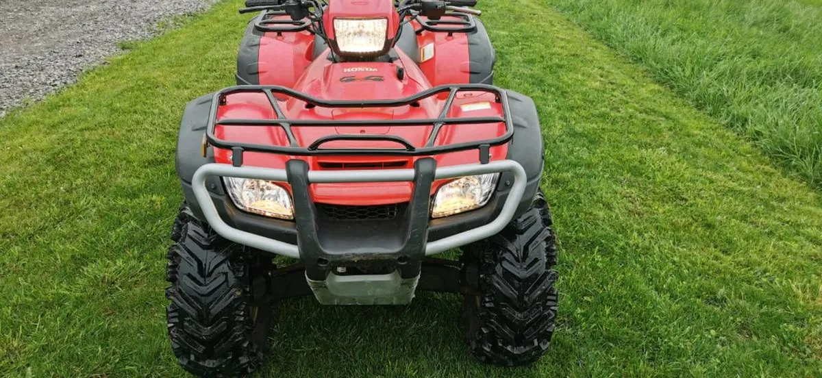 Honda trx500 1300 hours - Image 2