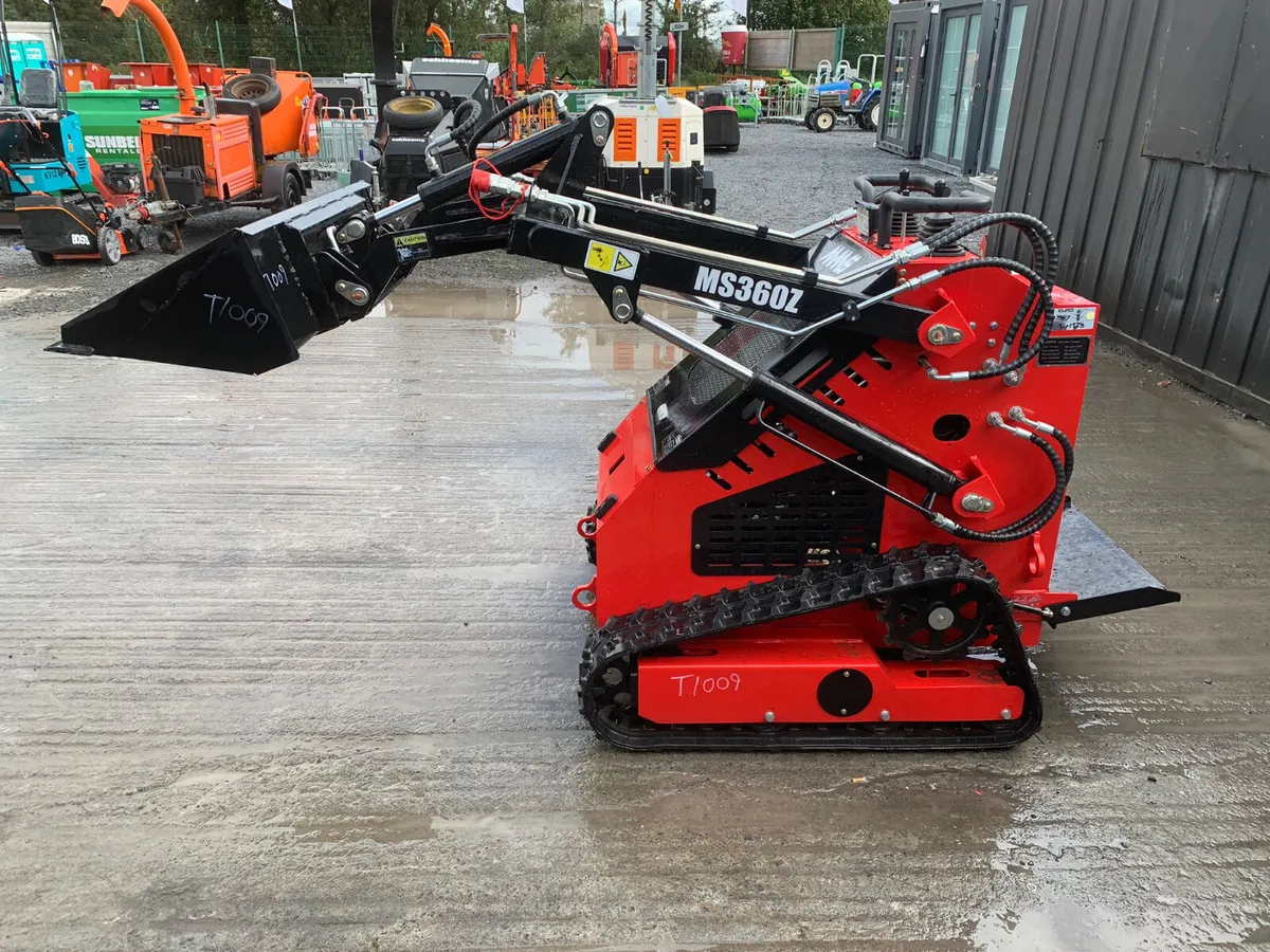 Tracked Pedestrian Skidsteer Loader - Image 3