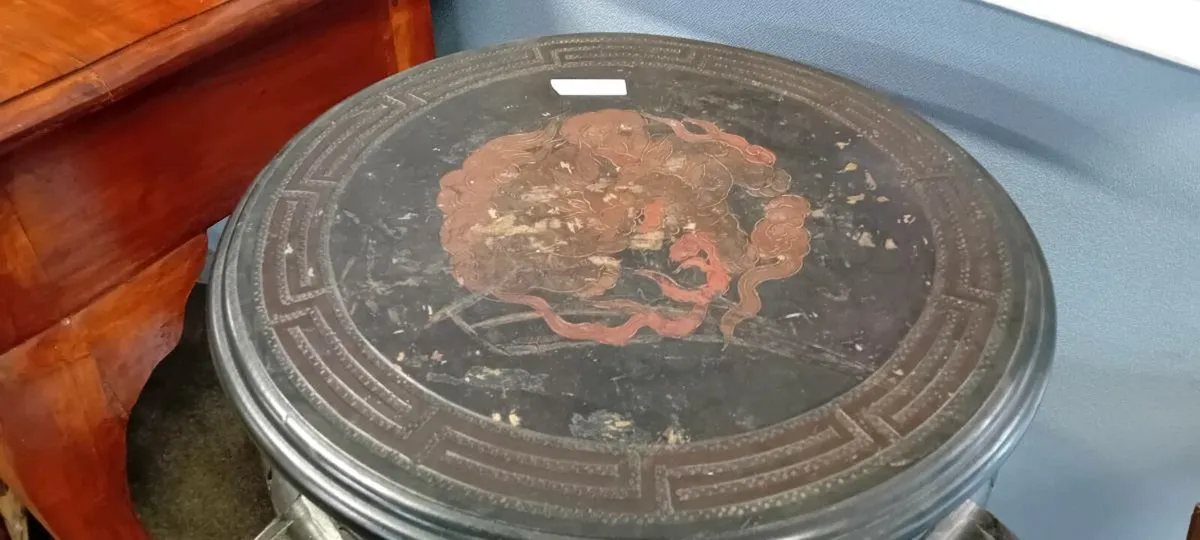 Decorative Victorian Carved Plant Stand - Image 2