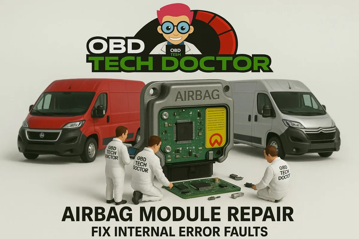 Fiat Ducato Airbag Module Internal Error - Image 1