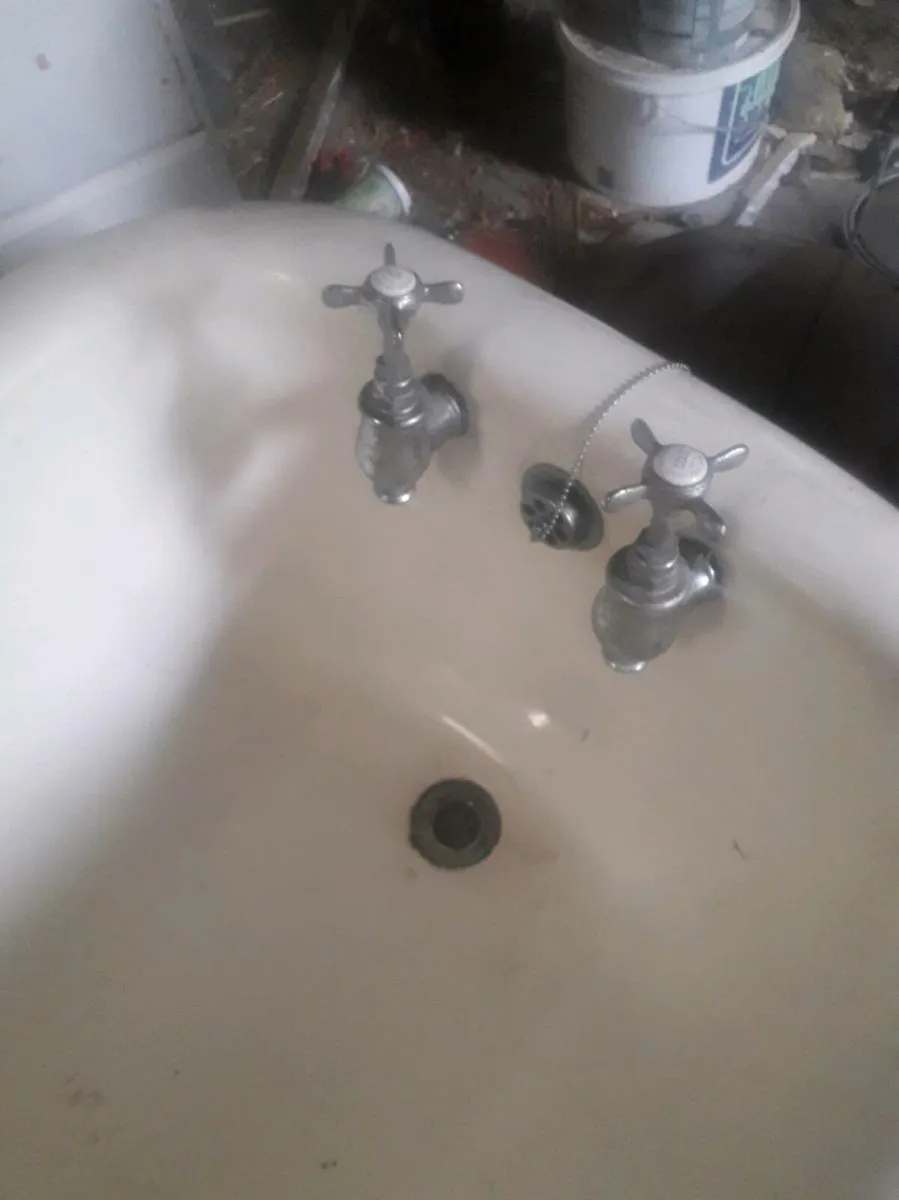 Cast iron bath - Image 1