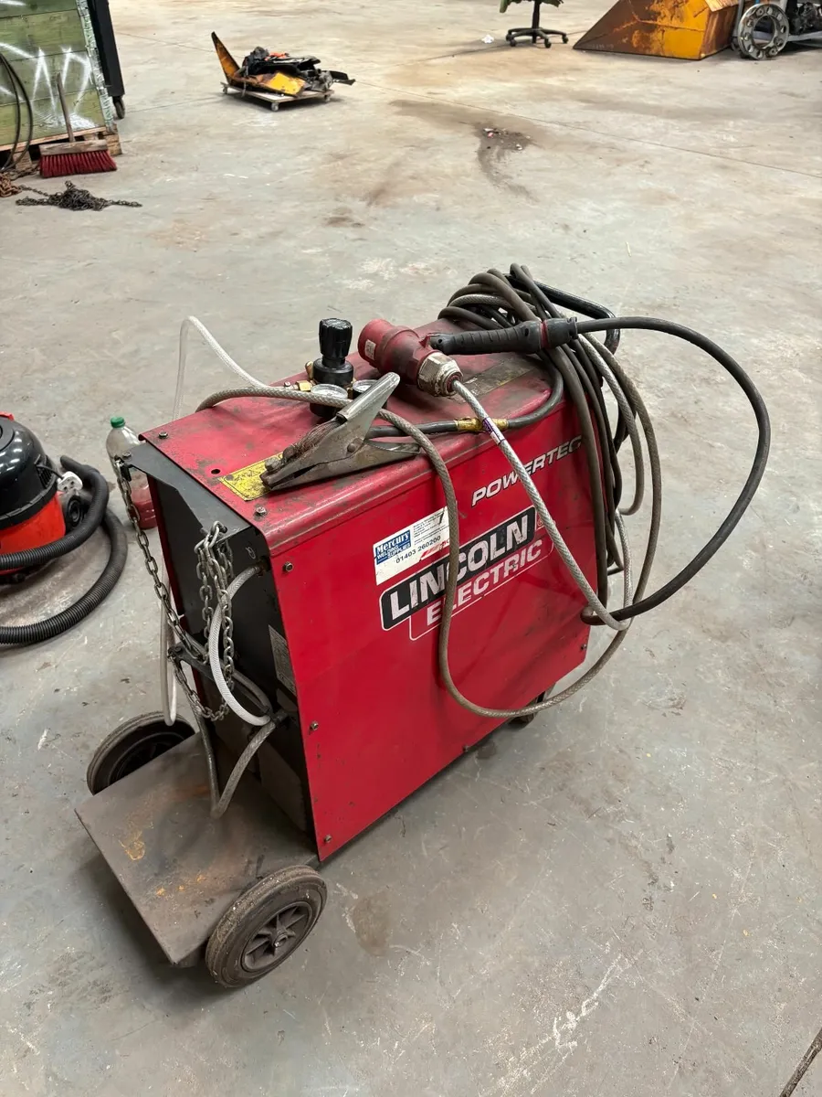 LINCOLN ELECTRIC POWERTEC 305C MIG WELDER, 3 PHASE - Image 4