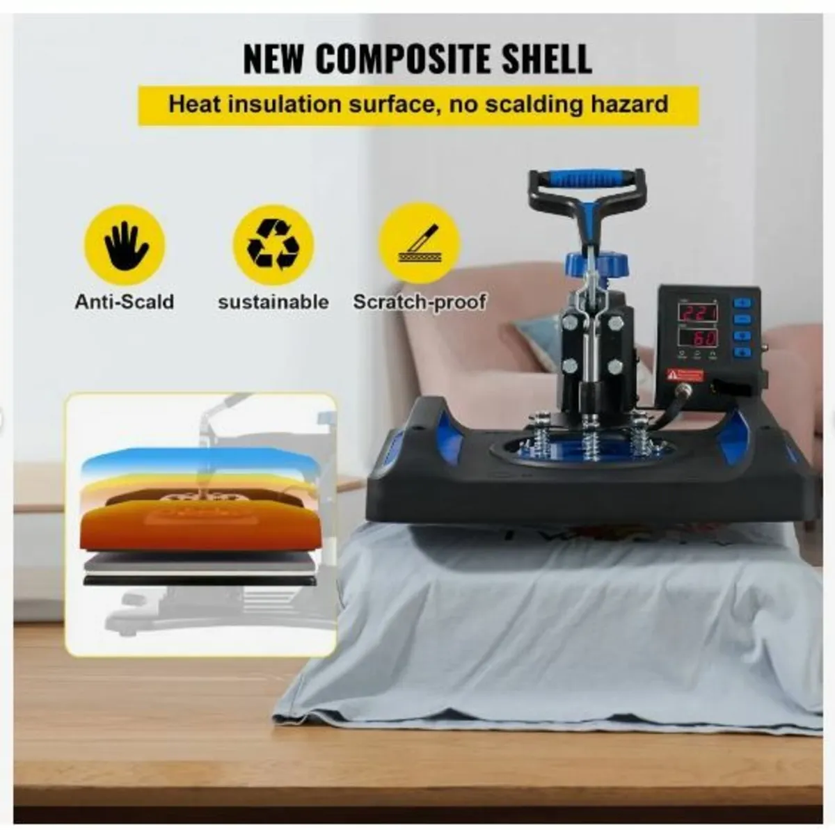 Heat Press Machine, 30.48 x 38.1 cm - Image 2