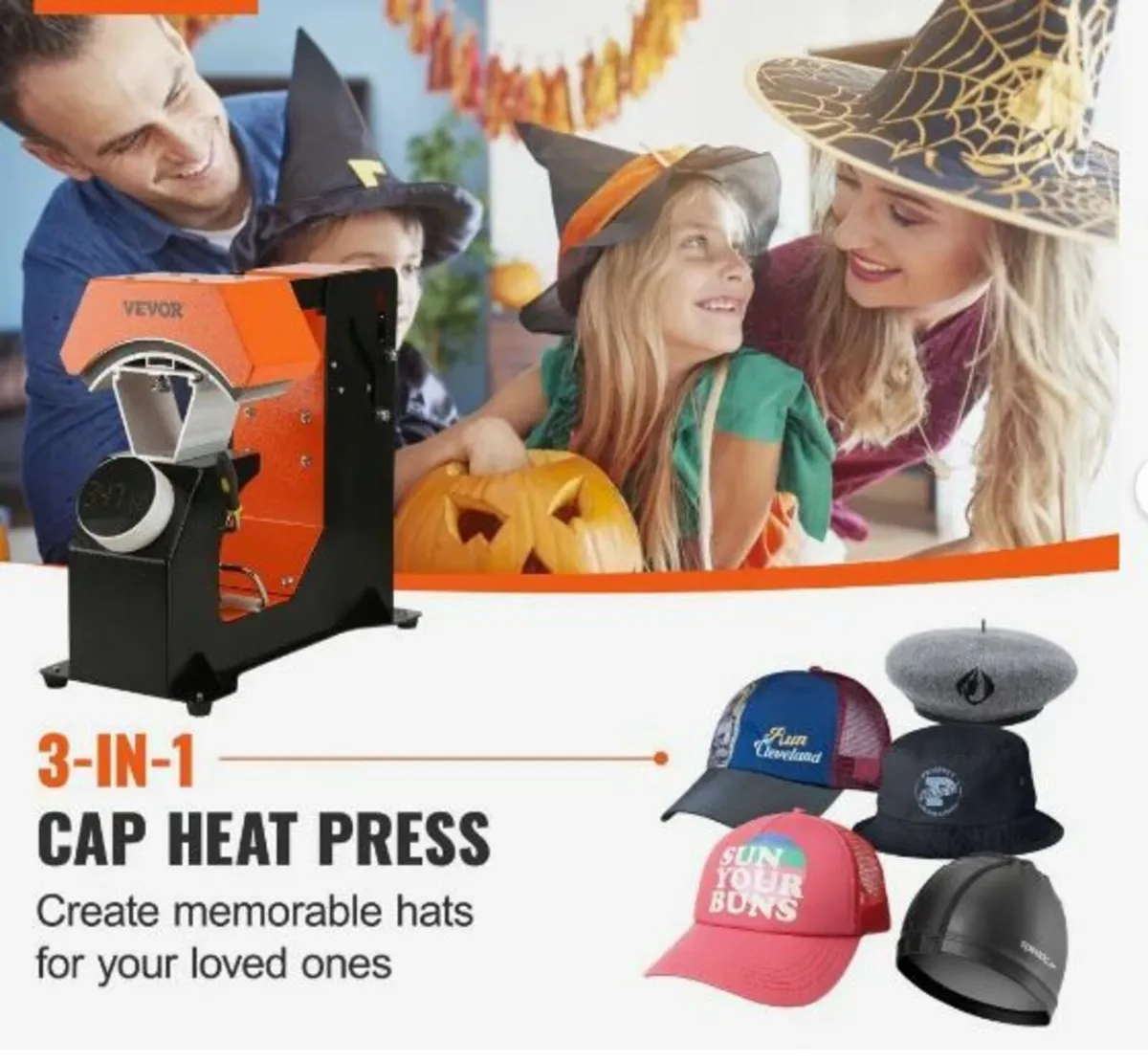Hat Heat Press Auto Cap Heat Press 3 Heating - Image 2