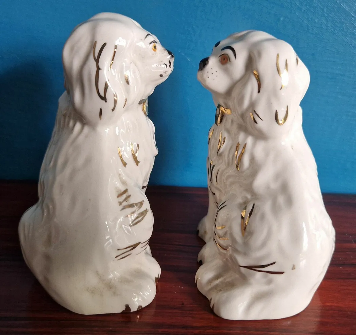 Pair of vintage Beswick ceramic dogs - Image 3