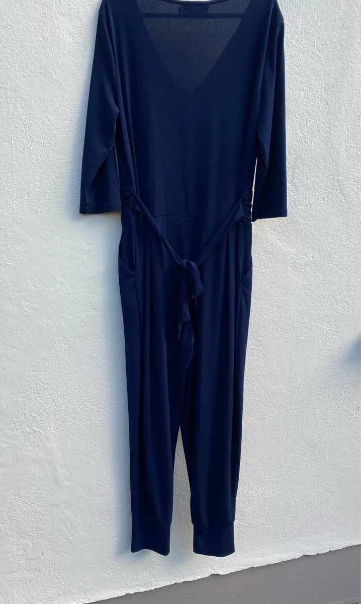 AMBER Jumpsuit - Navy, Size Medium - Image 3