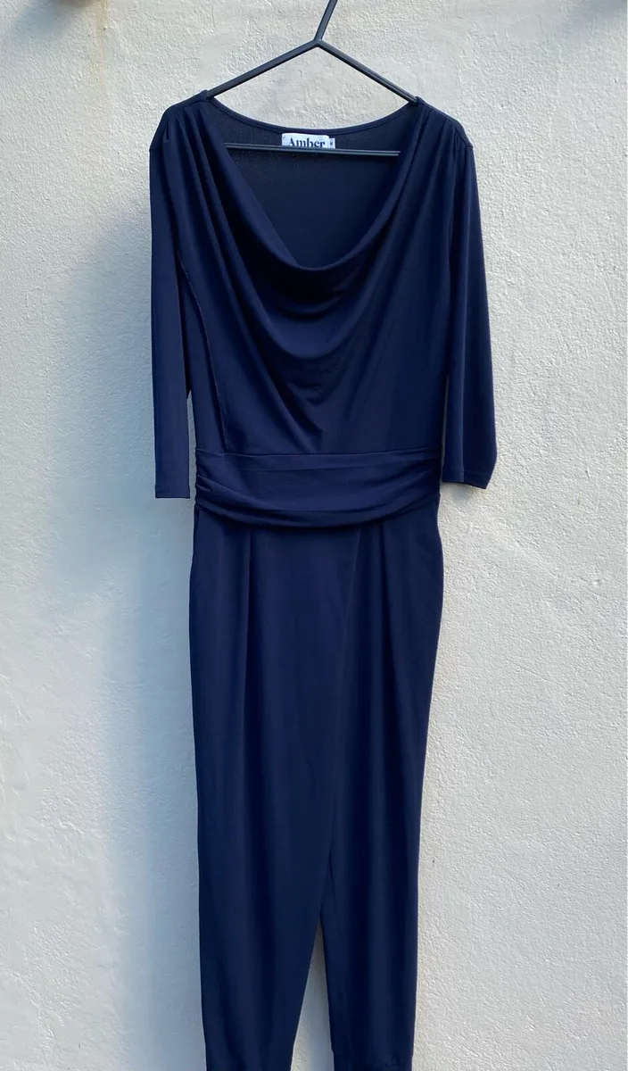 AMBER Jumpsuit - Navy, Size Medium - Image 4