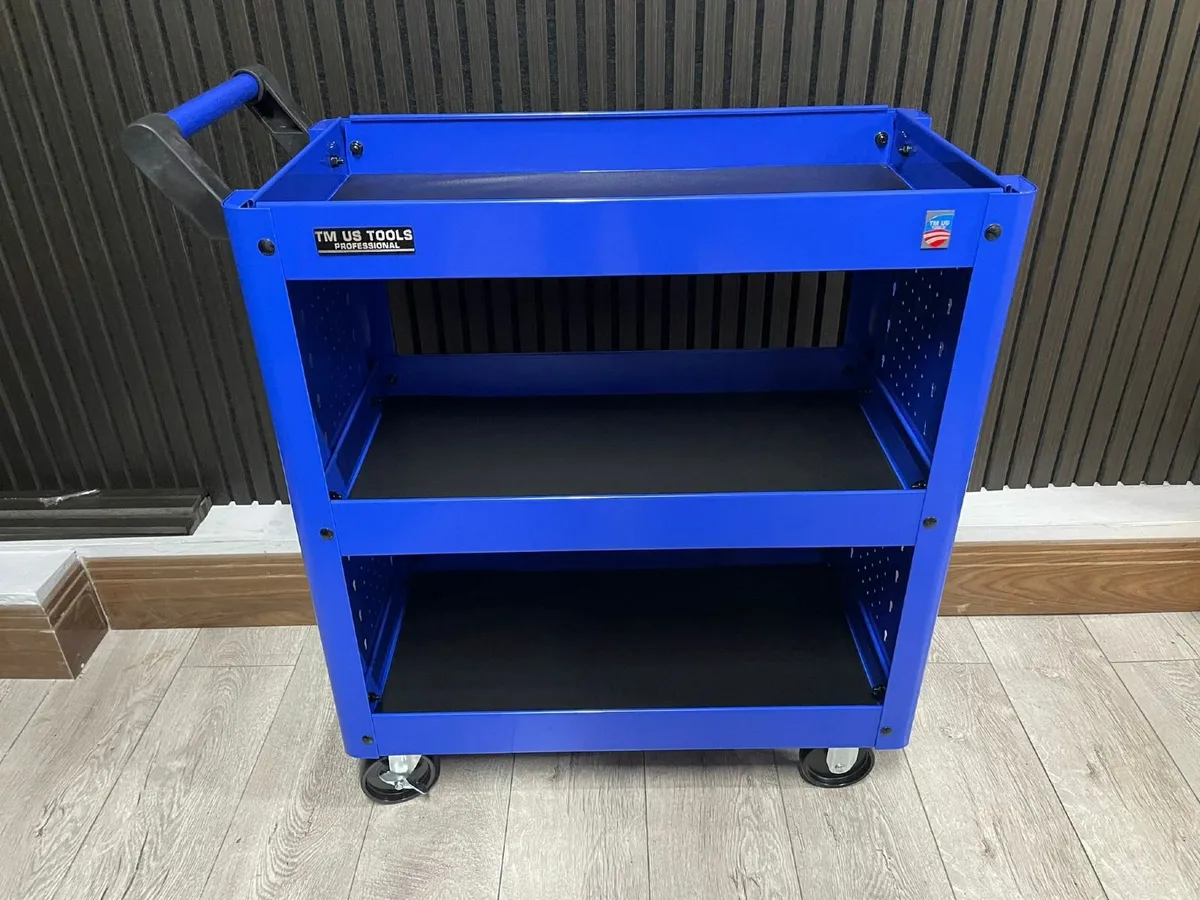 3-Tier Tool Trolley - Image 1