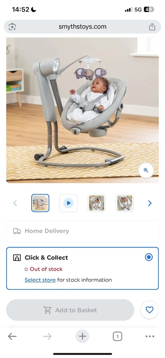 Joie Baby swing