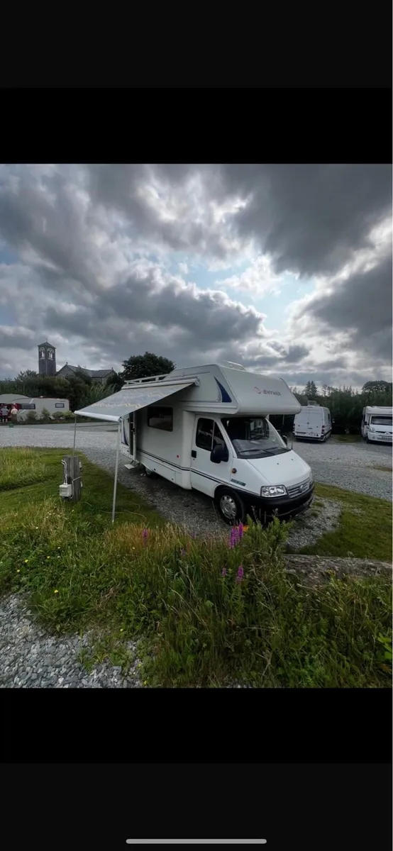 Fiat Ducato hymer Rotec 590 campervan - Image 2